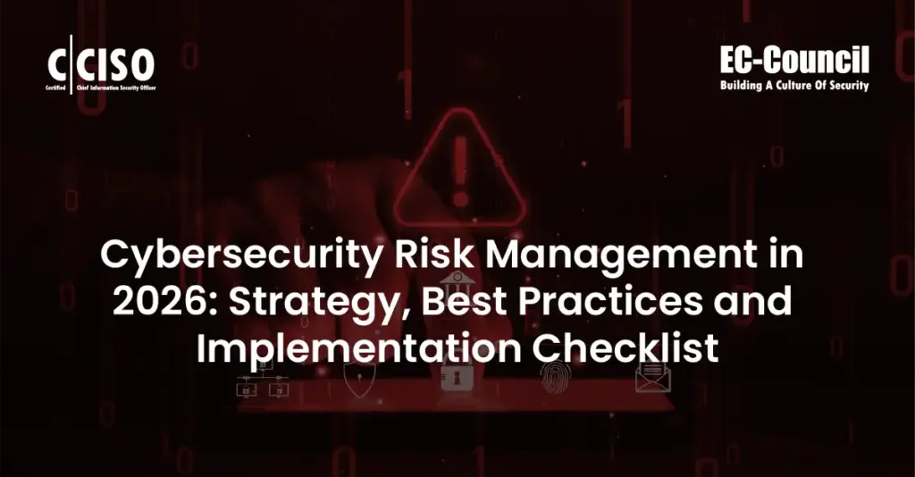 Cybersecurity risk management strategy and implementation checklist for 2026