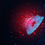 A featured image showing shattering glass illustrates how most common cyberattacks happen and their impact on business