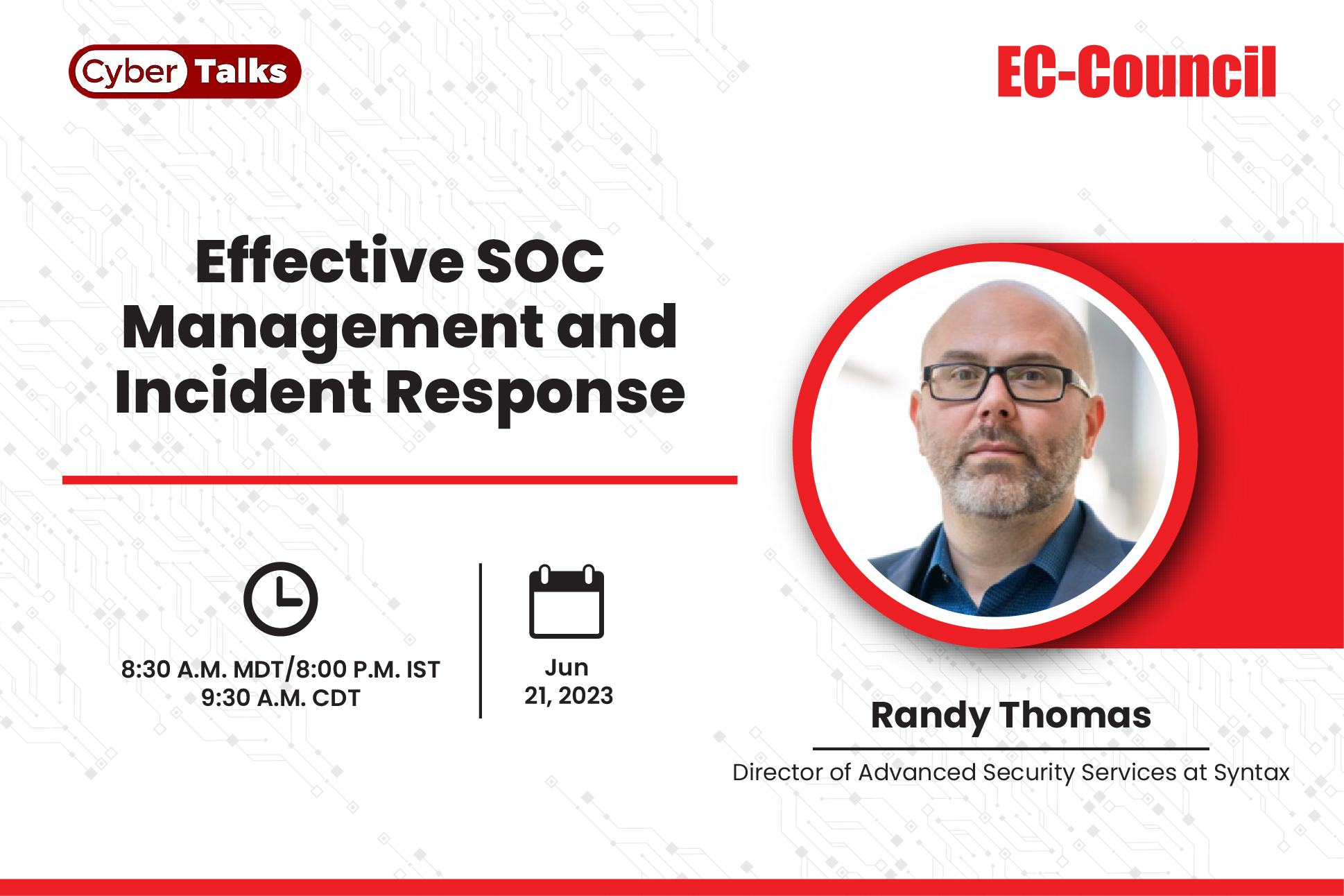 SOC Management and Incident Response