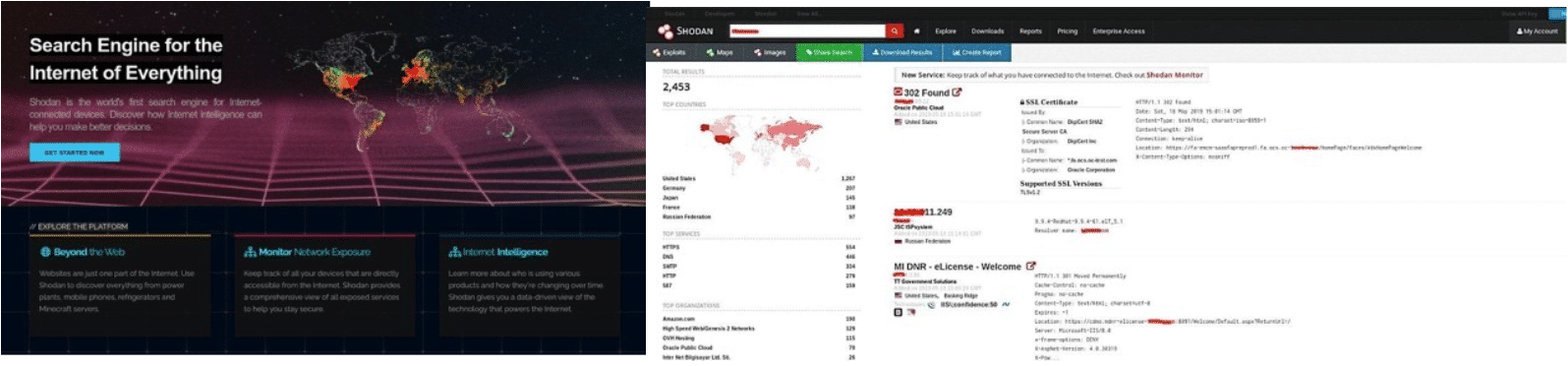 Shodan helps ethical hackers identify exposed servers