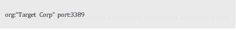 Shodan query