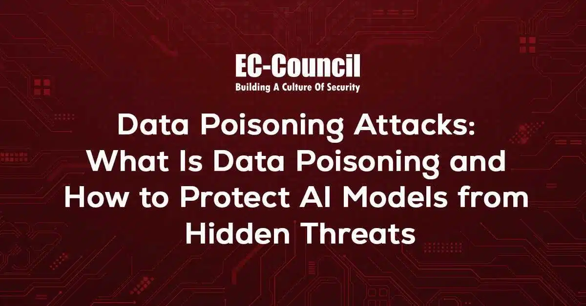 Data poisoning attacks targeting AI models through manipulated training data