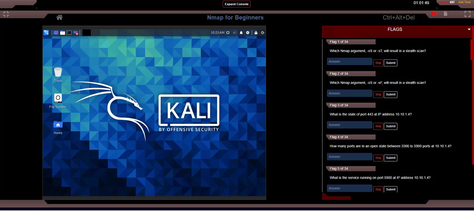 KALI by offensive security