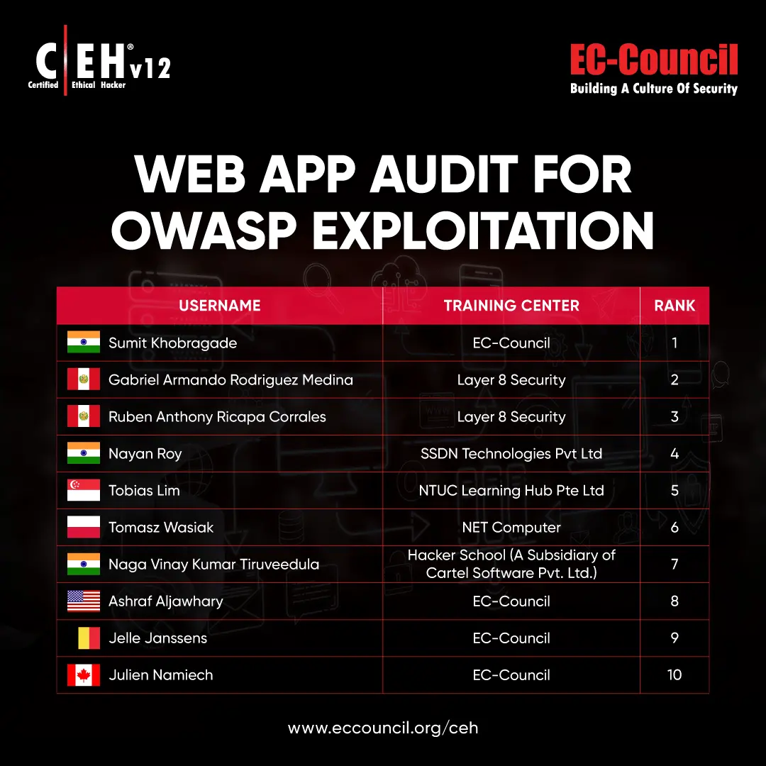 Web App Audit for OWASP Exploitation